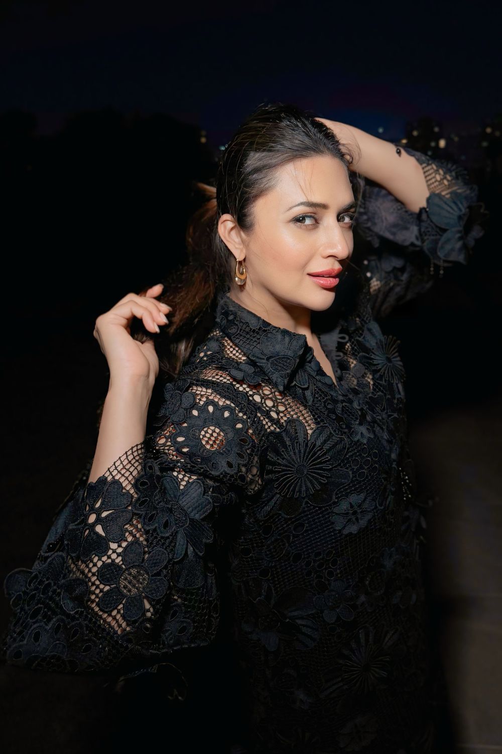 Divyanka Tripathi Dahiya In Our Diya Kurta Set