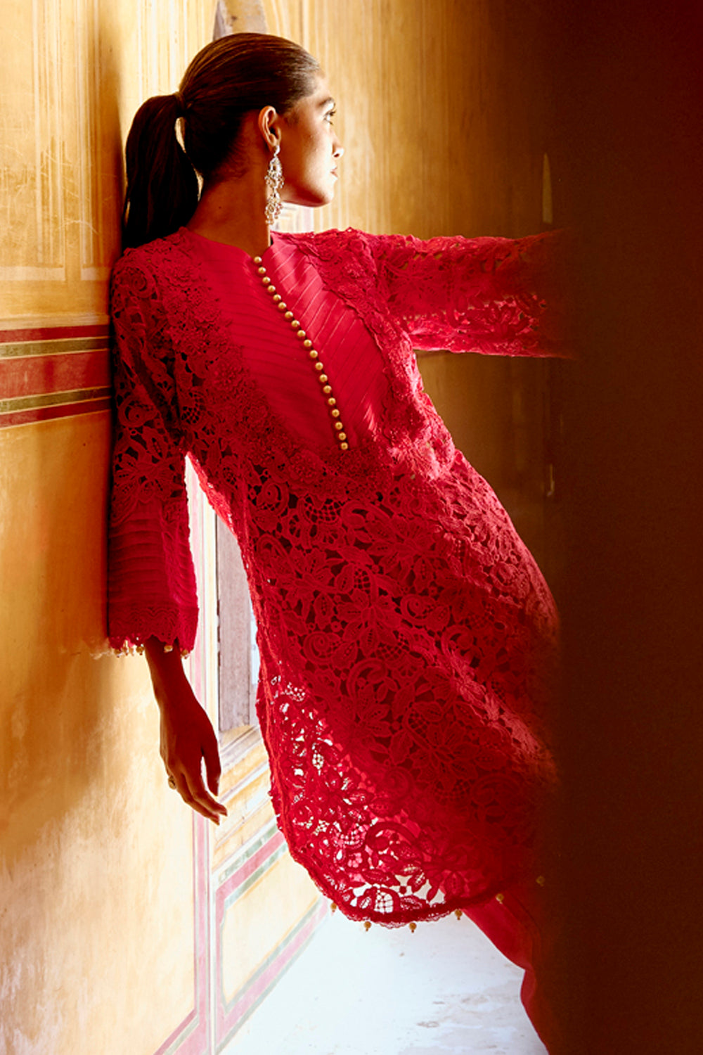 Kashvi Hot Pink Kurta Set