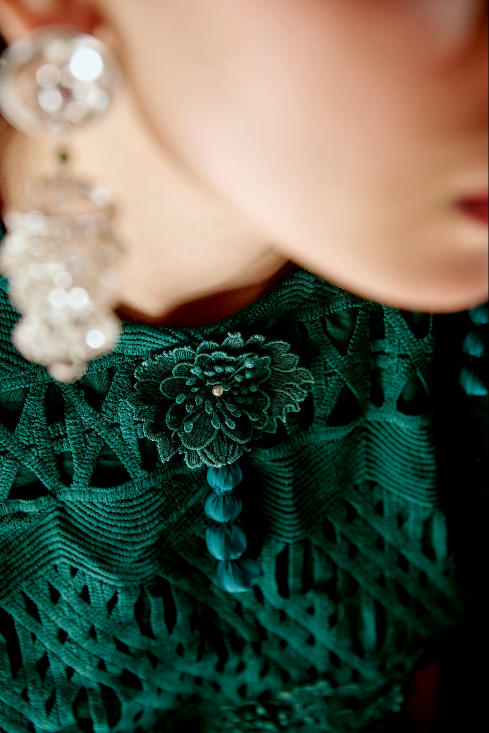 Ridhi Dongra In Our Avira Forest Green Co-ord Set