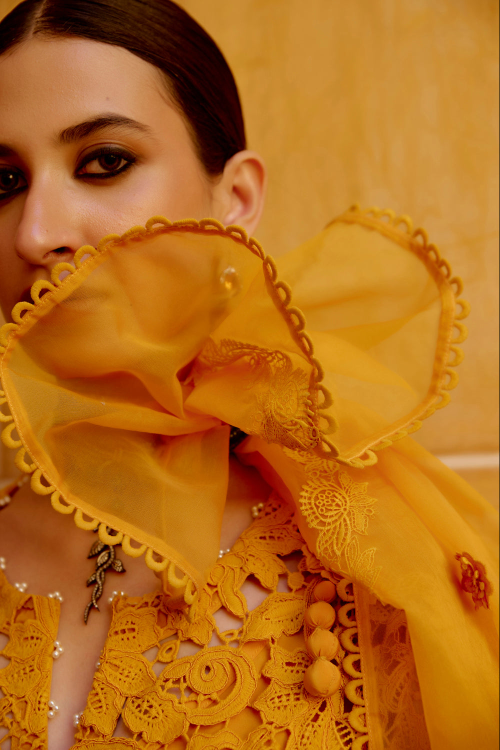 Devika Yellow Kurta Set