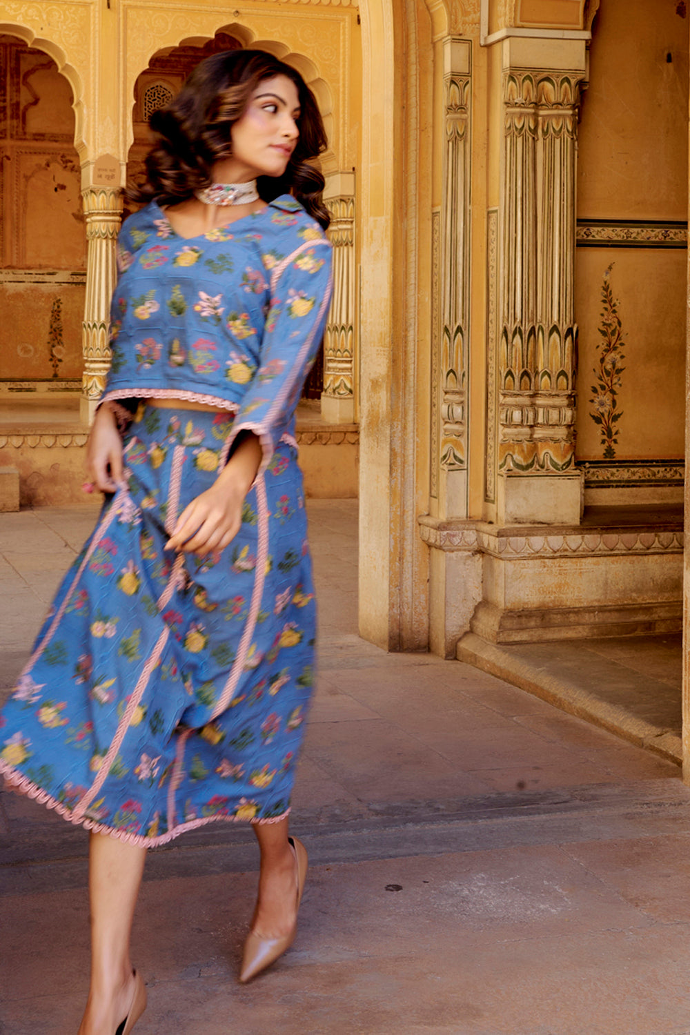 Navya Skirt Set