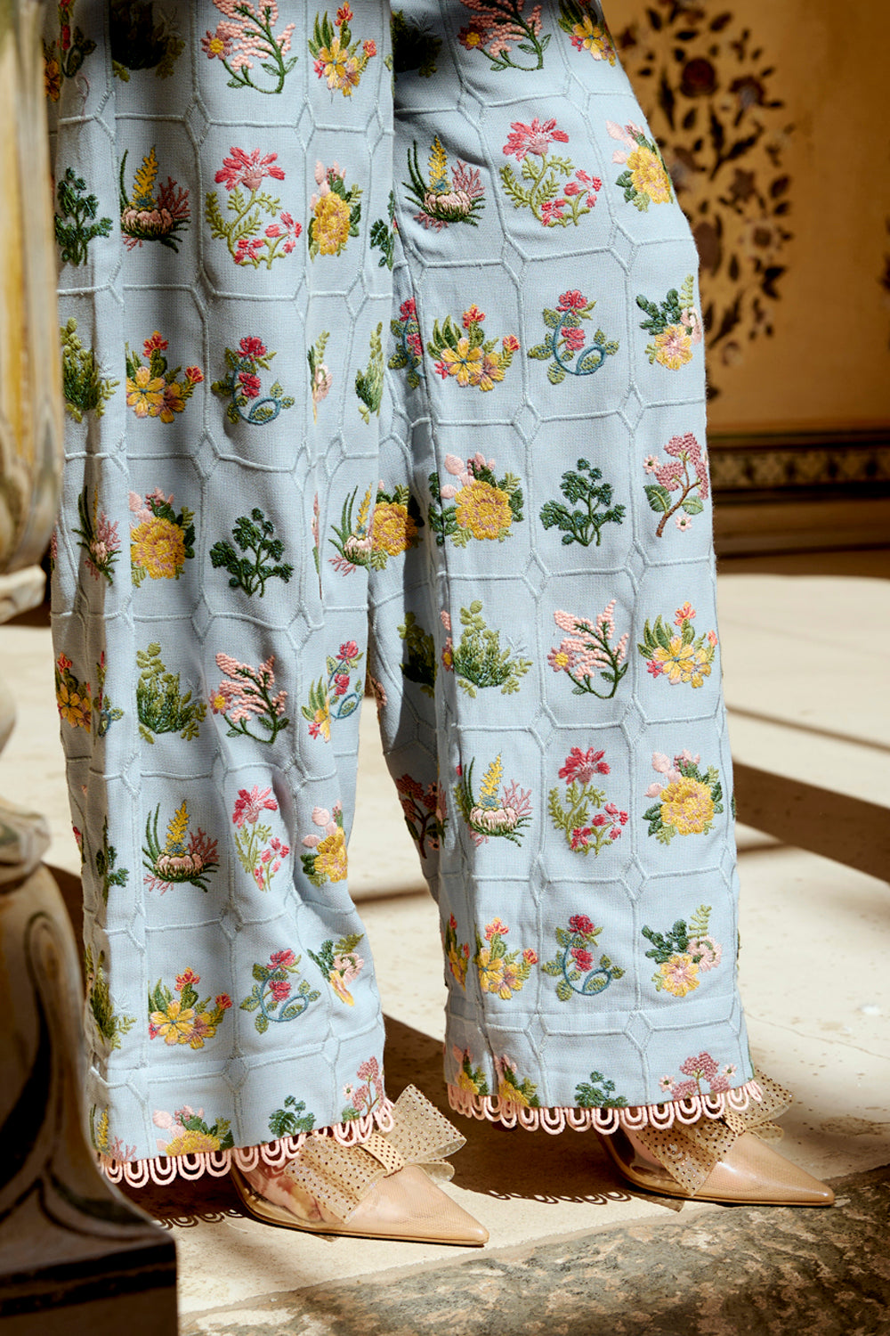 Dinaz Sky Blue Co-ord Set