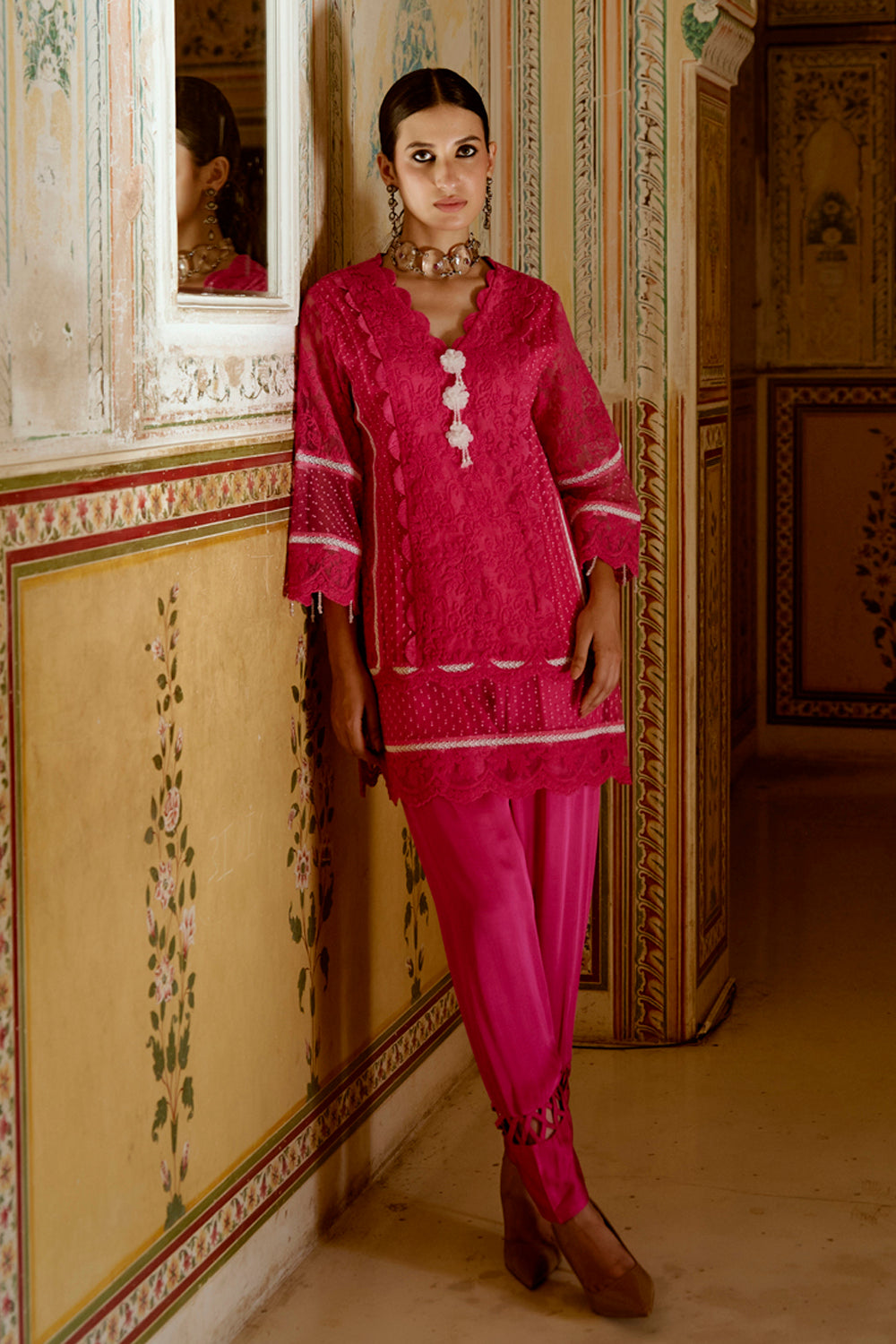 Soha Pink Kurta Set