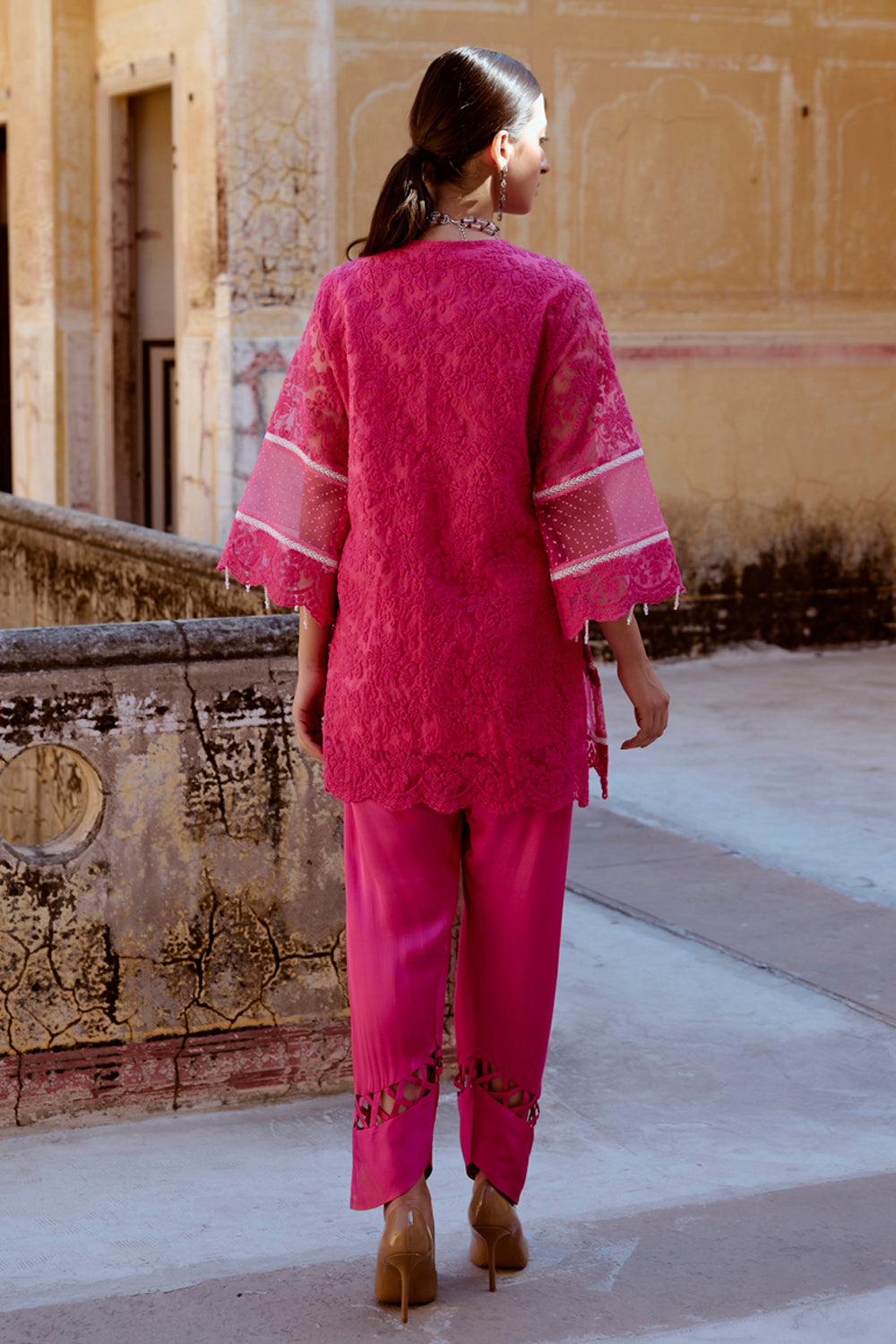 Soha Pink Kurta Set