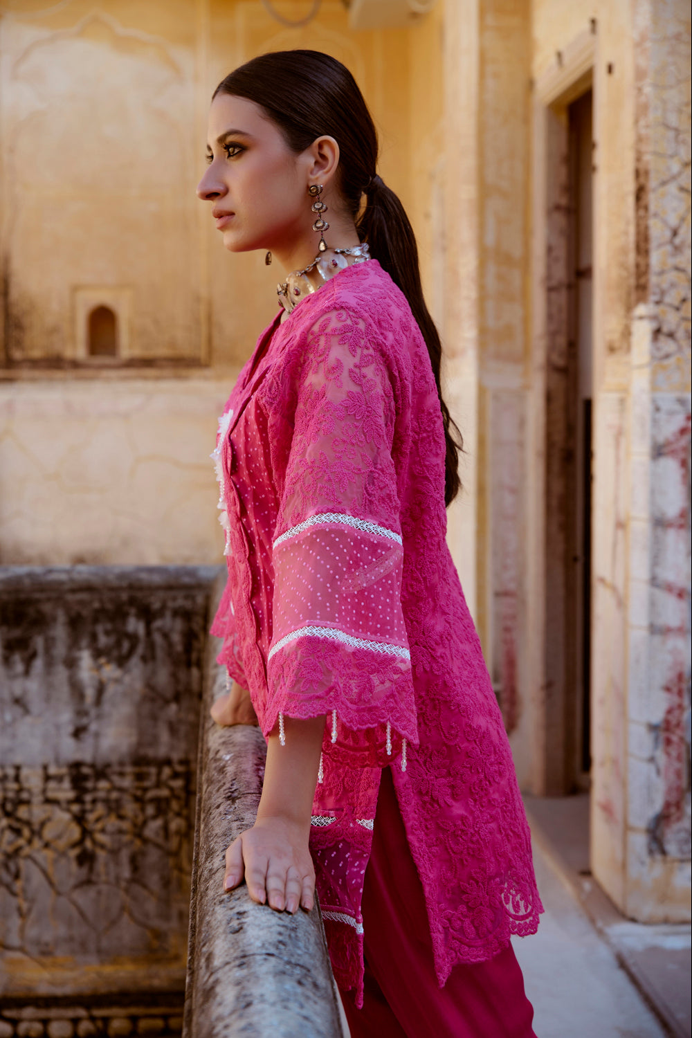 Soha Pink Kurta Set