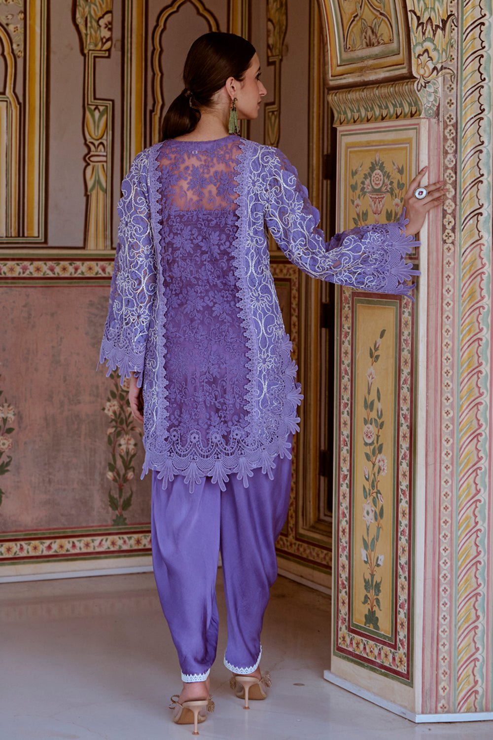 Akshi Lavendar Kurta Set