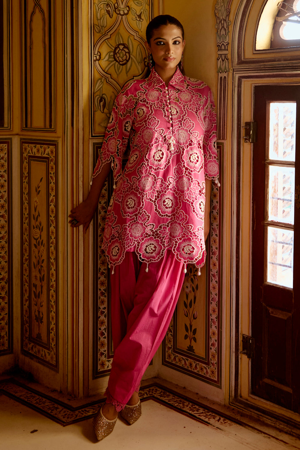 Suhana Pink Kurta Set