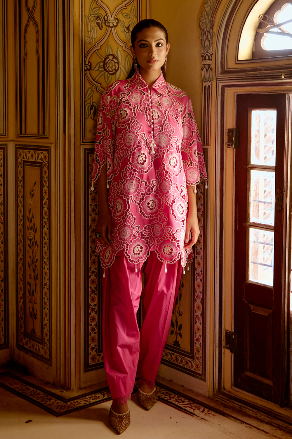 Suhana Pink Kurta Set