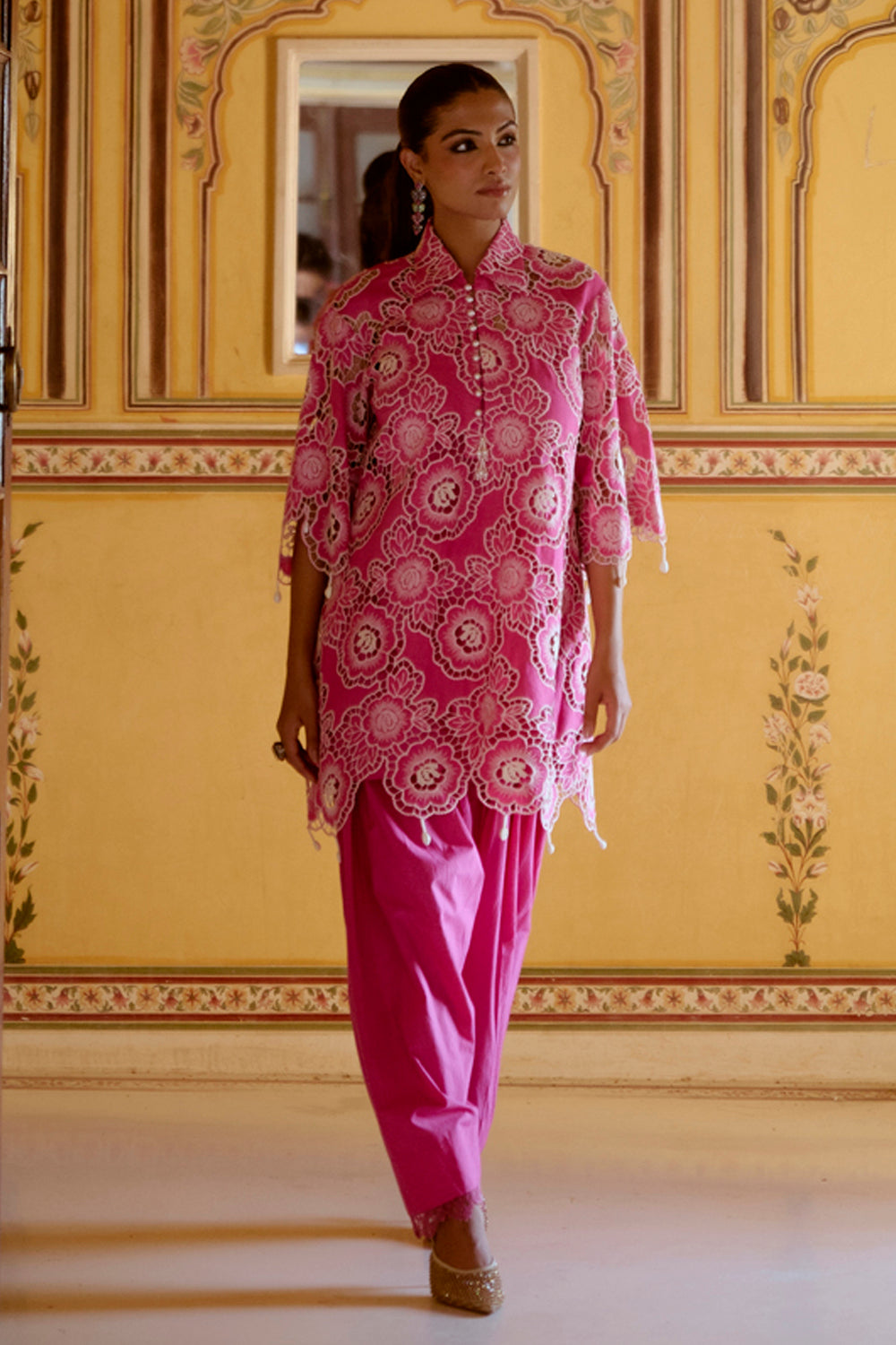 Suhana Pink Kurta Set