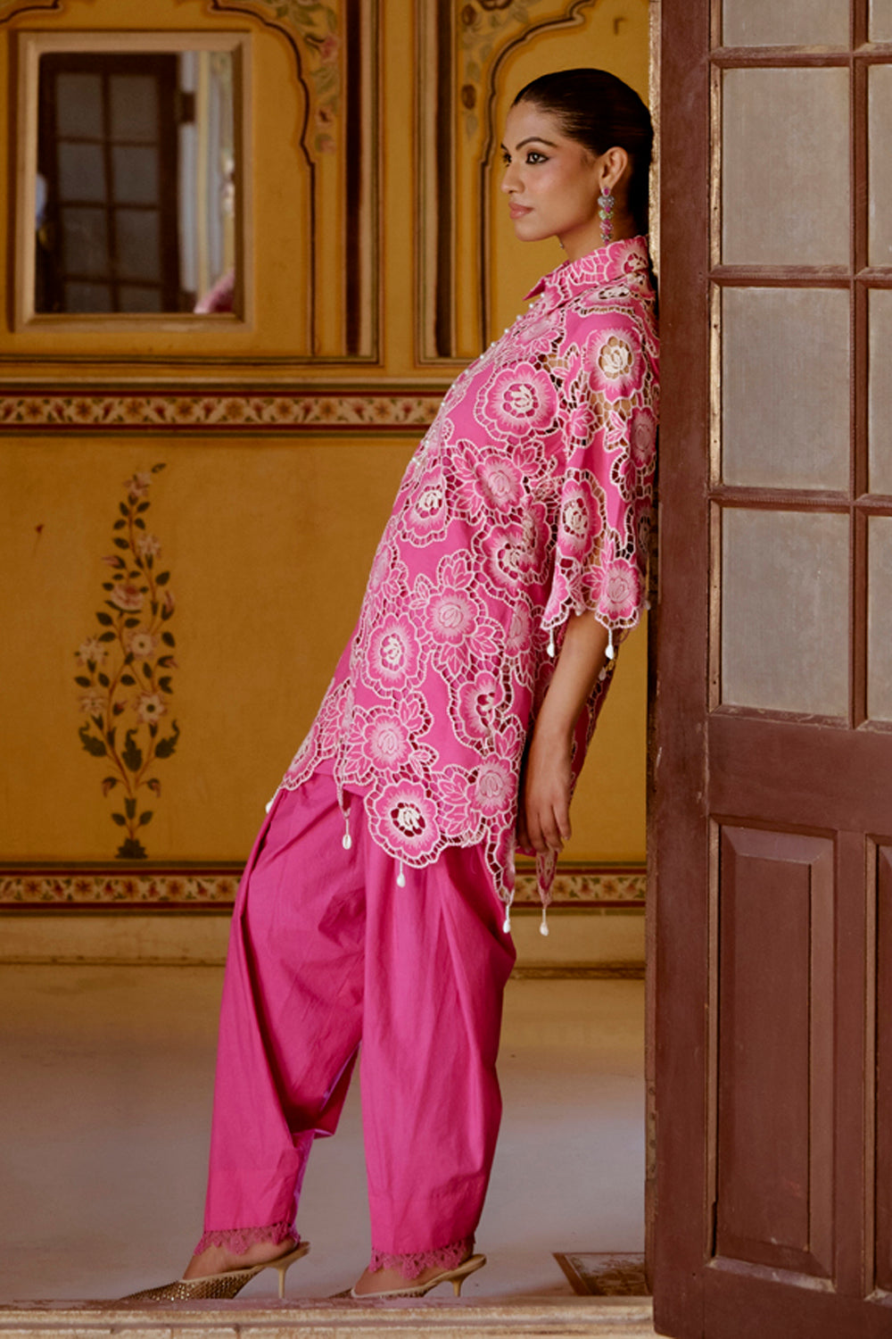 Suhana Pink Kurta Set